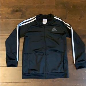 Adidas black jacket size 7 unisex